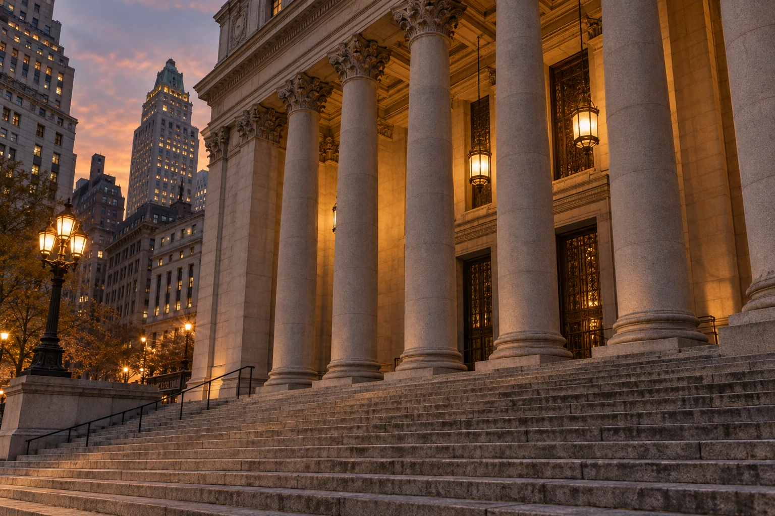 Federal courthouse in lower Manhattan
