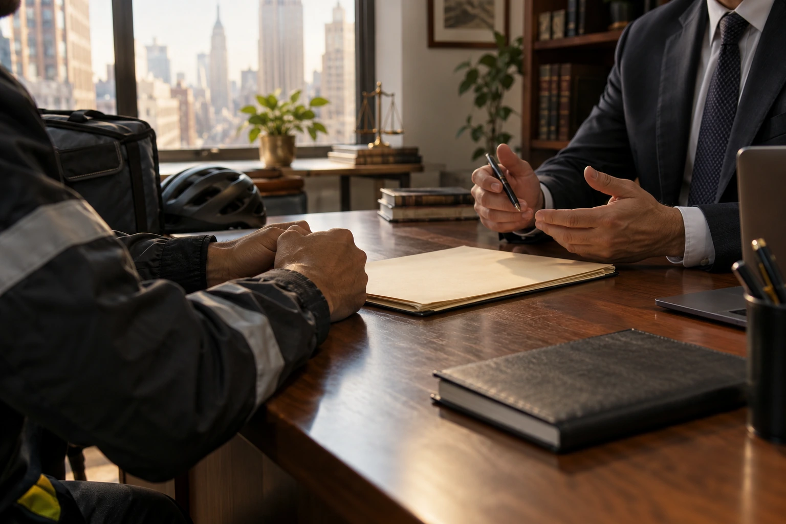 delivery_worker_lawyer_meeting