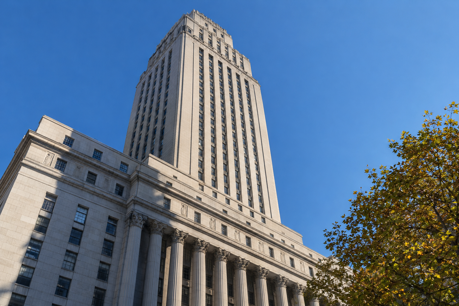 Federal courthouse at 500 Pearl Street in Lower Manhattan